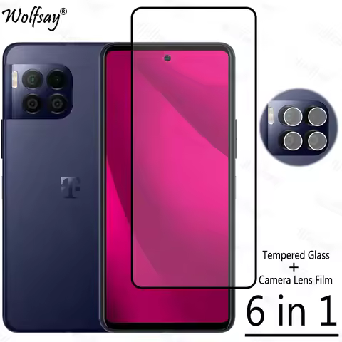 Tempered Glass For T-Mobile REVVL 7 Pro Screen Protector For T-Mobile REVVL 7 Pro Camera Glass For T