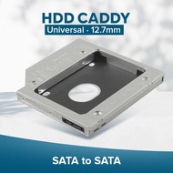 Universal 2.5 Inch HDD Caddy 12.7mm SATA to SATA - TSR122