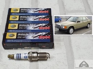 หัวเทียนเข็ม อิริเดียม Benz W201 190E ชุด 4 หัว ระยะใช้งาน 100000 กม / Spark Plug : Hella IS7RC-11P