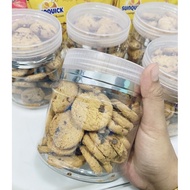Halal Chocolate Chip Cookies | Gerenti Sedap | Biskut Cip Cokl 60 PCS | Biskut Raya Kuih Raya Murah Balang