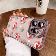 3 In1 Strawberry Bear Case For Vivo Iq00 Z6x Neo5se Z8x Z9-5g Z9 Turbo Iq00 Z9x Iq00 Z10 13 Phone Ca