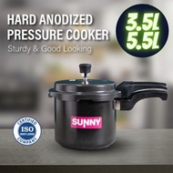 Non Stick Fast Cooking  Pressure Cooker  Hard Anodized Pressure Cooker 3.5 Ltr  / 5.5 Ltr