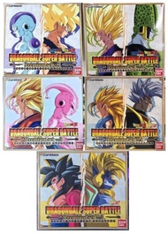 日版 魂 shop 限定 premium Bandai Carddass 龍珠 Z dragon-ball Z GT super battle premium set volume vol 1 2 3
