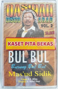 kaset pita bekas qosidah disco arab Masud sidik
