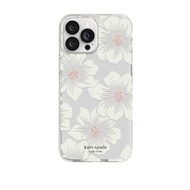 KATE SPADE NEW YORK PROTECTIVE HARDSHELL เคส IPHONE 12 / 12 PRO - HOLLYHOCK FLORAL CLEAR