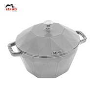 Staub Diamond Cocotte 22cm 2.8L Cast Iron (Graphite)