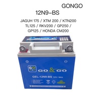 YB9 / 12N9 - KOYOKO OREN // 12N9L-BS 12N9L 12N9 GONGO BATTERY BATERI NANOGEL GEL HAWK SCRAMBLER KAWA