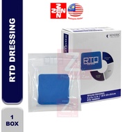 [1 BOX] Keneric RTD Wound Dressing 10cm x 10cm x 0.6cm( 10 keping)