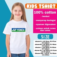 YONEX BADMINTON T-SHIRT BADMINTON SPORTS CLOTHES FOR CHILDREN AGED 1 2 3 4 5 6 7 8 9 10 11 12 YEARS 