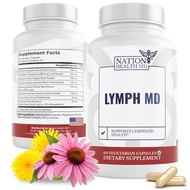 Lymph MD - Lymphatic Drainage Supplement Burdock Root Women & Men - 60 Capsules
