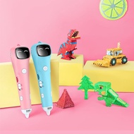 Children 3D Printing Pen Low Temperature Safe Wireless 3D Drawing Pen Doodling Art Craft Making Kids