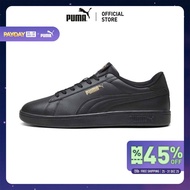 PUMA BASICS - รองเท้าผ้าใบ Smash 3.0 L สีดำ  - 39098710