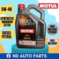 MOTUL 8100 POWER 5W40 (5L) Full Synthetic ESTER SP Performance Engine Oil