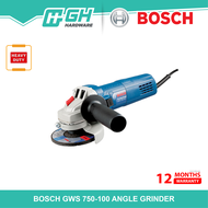 [ GH HARDWARE ]  BOSCH GWS 750 100 4" Angle Grinder - GWS750 100