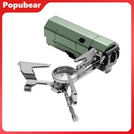 Camping Gas Stove Flame Intensity Adjustable Wind-proof Portable Travel Use Picnic Burner 2600W Fold