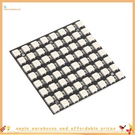 【posthouse1】WS2812 LED 5050 RGB 8x8 LED Matrix WS2812B 8x8 64-Bit Full Color 5050 RGB LED Lamp Panel
