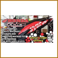 HONDA CLICK, SIDE DECALS (2PCS.)