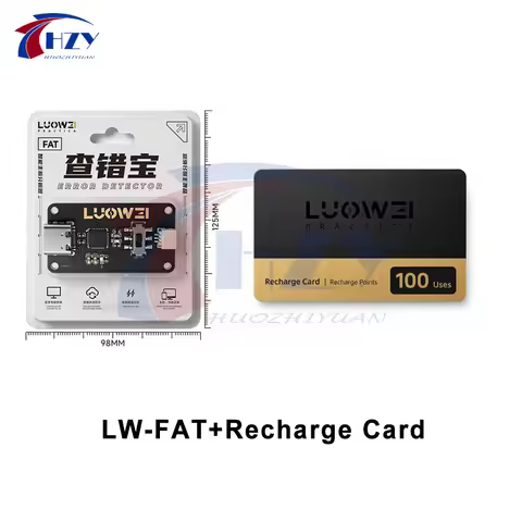 LUOWEI LW-FAT Error Detector AI Intelligent Motherboard AnalyzerFault Checker Diagnostic Tool For An
