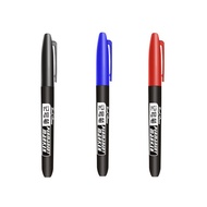 3ชิ้นหัวเดียวปากกามาร์กเกอร์/ ไม่ Erasable กันน้ำสายเบ็ดปากกาเด็กวาดปากกา/สีแดงสีฟ้าและสีดำตัวเลือกสีปากกามาร์กเกอร์เครื่องใช้สำนักงานโรงเรียน
