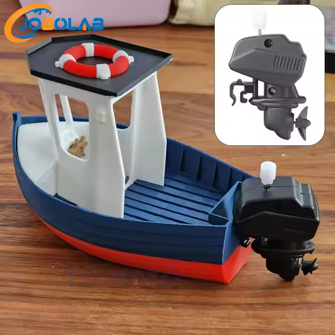 2/4/6pcs Boat Model Components Kit 010 for Bambu Lab 3D Printing DIY Toys Gift Kids Bamboo Creative 