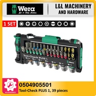 WERA 0504905501 Tool-Check PLUS 1 , 39 pieces