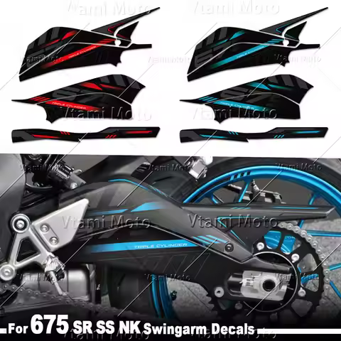 Motorcycle Swingarm Sticker Rotating Shaft Protection Decals For CFMOTO CF Moto 675SR 675SS 675SR-R