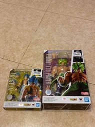 全新 shf 龍珠 gogeta broly 布洛連 悟吉塔 劇場版 送圖2配件