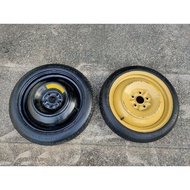 spare tyre 14" 15" 16" 17" pcd 100/114.3 for toyota/perodua & etc