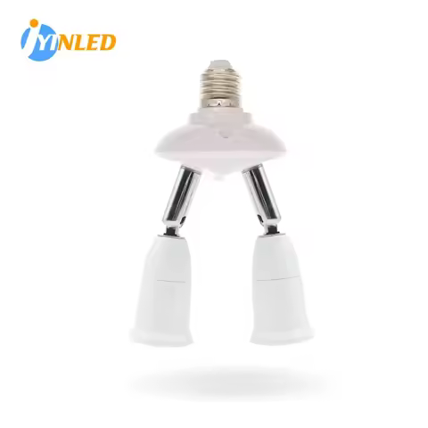 1 To 1/2/3/4/5 E27 TO E27 LED Bulb Lamp Holder LED Lamp Bases Socket Splitter LED Lamp Socket Light 