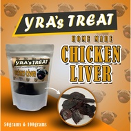 Dehydrated Chicken liver dog treats