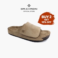 [BUY 2 10% OFF] Men Cove Core Suede Comfort Sandals with Adjustable Strap D-SLB-8212