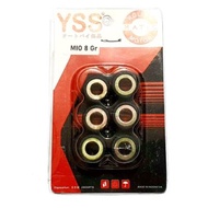 YSS MIO CARBON ROLLER SET - 8 GRAM