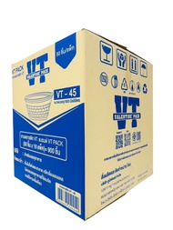 ชามพลาสติกใส VT PACK ( 1ลัง 18แพ็ค 900ชิ้น )