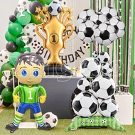 Oversize 59inch Standing Football Foil Balloons 2026 World Cup Party Themed Decorations Kids Birthda