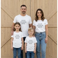 Family Mockup Family Shirt Mockup White Tshirt Mockup Matching Family Bella Canvas 3001 Mockup Wh