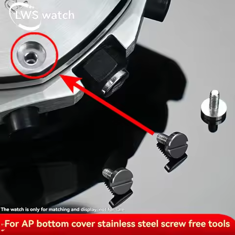 Back Cover Screw for AP Audemars and Piguet Bottom Cover Stainless Steel Screw Case Stainless Steel 