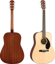 Fender CD-60S Top Solid Spruce Electric Acoustic Guitar กีต้าร์โปร่ง กีตาร์ไฟฟ้า เฟนเดอร์ หน้าไม้แท้