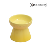 France Le Creuset cool color pet food bowl pet bowl high feet for cats and dogs