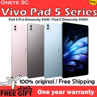 Vivo Pad 5 Series:Pad 5 Pro Dimensity 9400 & Pad 5 Dimensity 9300+ 13"/12.1" 3.1K/2.8K 144Hz Tablet