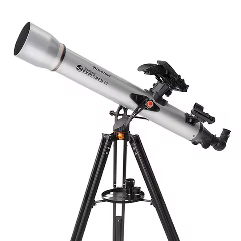 Celestron SSE LT80AZ Astronomical Telescope 80/900 with Aluminum Tripod,StarSense Explorer Smartphon