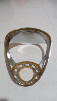garnish lampu depan Honda Scoopy fi lama/Scoopy karbu chrome