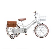 日本 iimo 兒童腳踏車16吋-時尚白