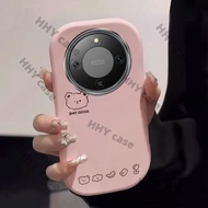 For Honor X9D X9C X9B X9A 5G Case Honor X9C Smart 5G Case Cute Bear Minimalist High-value Personaliz