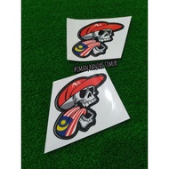 STICKER AZLAN SHAH TENGKORAK