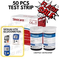 TEST STRIP Sinocare Ga-3 Glucometer Mesin Check Gula cek Kencing Manis