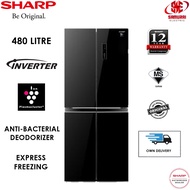 Sharp Multi Door Avance Refrigerator 480 Litre SJF489GK [ Fast Delivery ]