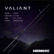 HEMUS VALIANT GEN II SPINNING Rod HVS602ML / 180cm (Line Test 6-12lbs)