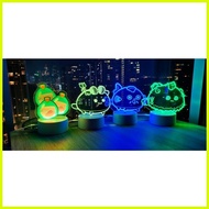 ♞,♘Aqua Axie 3D LED Night Lamp - Axie Infinity