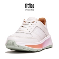 FitFlop F-MODE Ombre-Sole Leather/Mesh Flatform Trainers - Blushy/Wild Lilac (HK3-A92)
