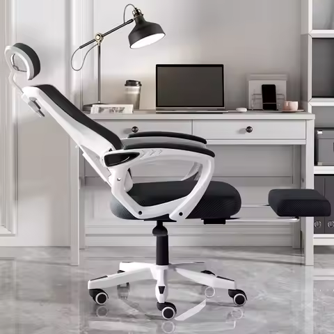 Study Chair Sedentary Computer Chair Home Comfort Office Chair Study Desk Student Chair Backrest Erg